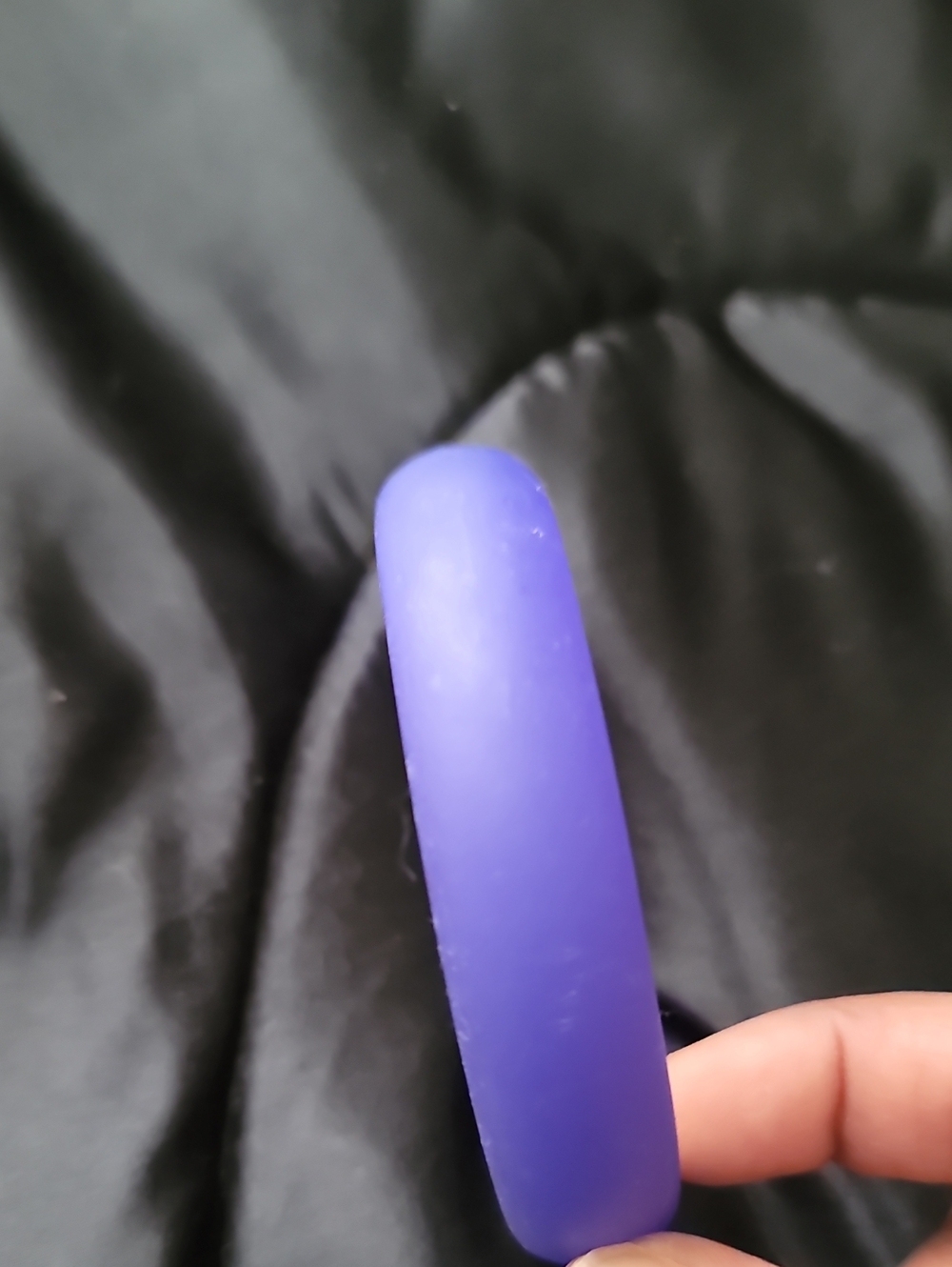 Bold Purple Silicone Bracelet